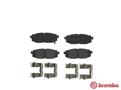 Klocki hamulcowe BREMBO P78018 26696XA010