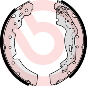 Szczęki hamulcowe BREMBO S83510 449505010