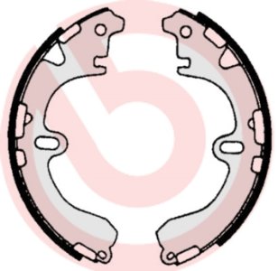 Szczęki hamulcowe BREMBO S83531 449512111