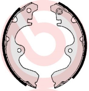 Szczęki hamulcowe BREMBO S83532 449510110