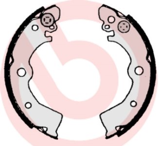 Szczęki hamulcowe BREMBO S56506 4406050Y25