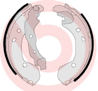 Szczęki hamulcowe BREMBO S56510 44060AX625