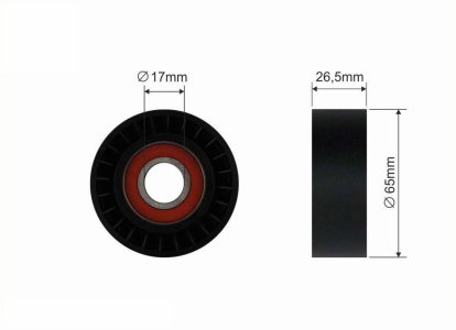 Rolka napinacza CAFFARO 500008 31316674