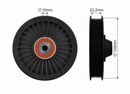 Rolka prowadząca CAFFARO 85-99 1340827