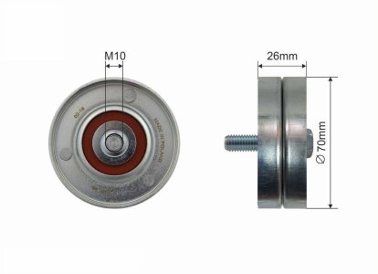 Rolka prowadząca CAFFARO 60-05 04861633AA