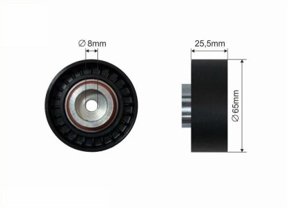 Rolka prowadząca CAFFARO 05-06 1117008