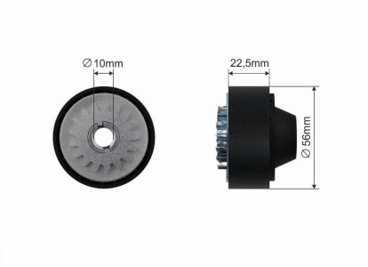 Rolka prowadząca CAFFARO 500032 8200040155