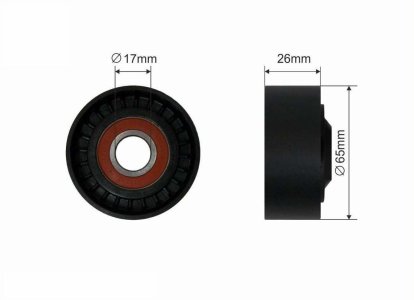 Rolka napinacza CAFFARO 191-00 8200360524