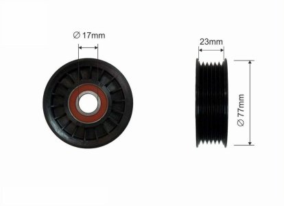 Rolka napinacza CAFFARO 178-00 55274
