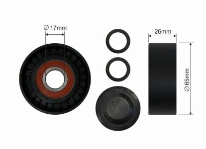 Rolka prowadząca CAFFARO 237-00 059903341G