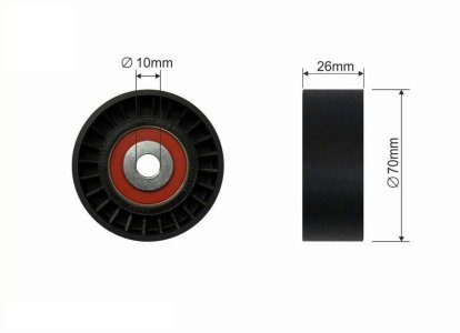 Rolka prowadząca CAFFARO 281-26 1456983