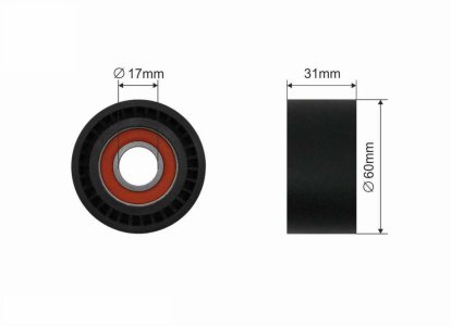 Rolka napinacza CAFFARO 275-00 8200111869