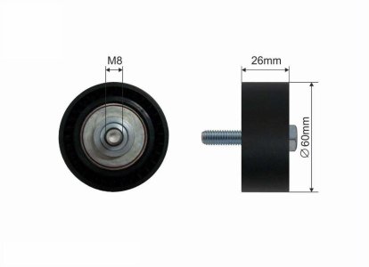 Rolka napinacza CAFFARO 03-14 575147