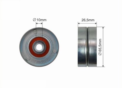 Rolka napinacza CAFFARO 393-14 46441096