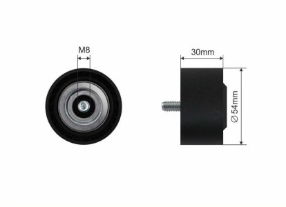 Rolka prowadząca CAFFARO 25-98 1372020119