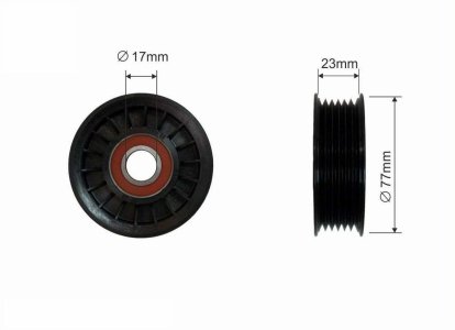 ROLKA PROWADZĄCA OPEL