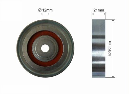 Rolka prowadząca CAFFARO 319-69 4435012052