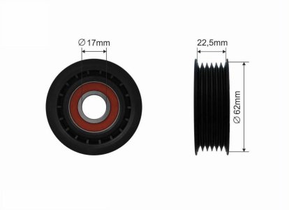 Rolka napinacza CAFFARO 324-00 071145299B