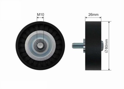 Rolka prowadząca CAFFARO 37-37 46547564