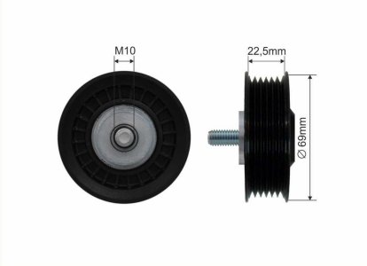 Rolka prowadząca CAFFARO 84-04 11287509508
