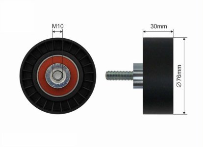Rolka prowadząca CAFFARO 18-10 1136183