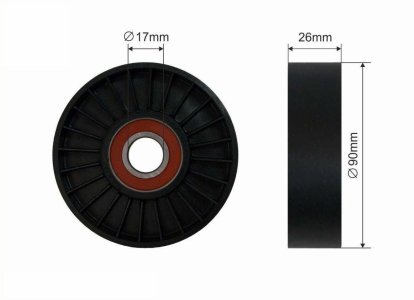 Rolka napinacza CAFFARO 109-00 4483214