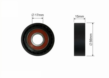 Rolka napinacza CAFFARO 113-00 T38025