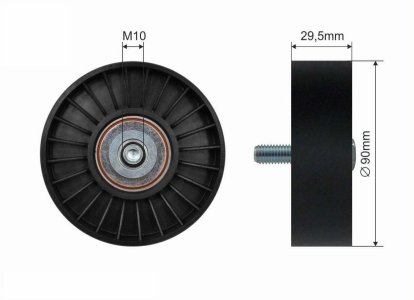 Rolka napinacza CAFFARO 29-36 6727884