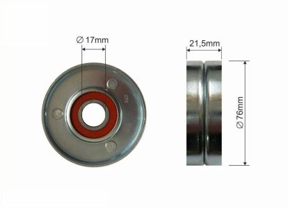 Rolka napinacza CAFFARO 170-00 58903133