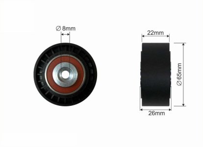 Rolka prowadząca CAFFARO 204-99 6682020919