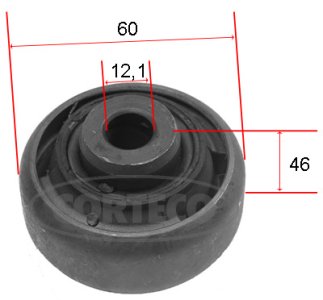 Silentblok wahacza CORTECO 21652917 1023058