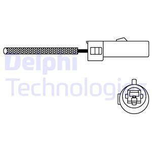 Sonda lambda DELPHI ES10849-12B1 MD109613
