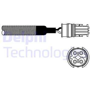 Sonda lambda DELPHI ES10899-12B1 11781247406