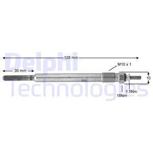 Świeca żarowa DELPHI HDS378 11592701