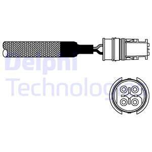Sonda lambda DELPHI ES10580-12B1 5407517