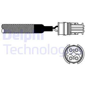 Sonda lambda DELPHI ES10983-12B1 11781742050