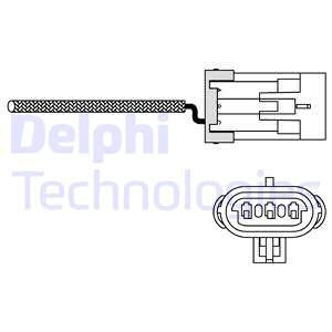 Sonda lambda DELPHI ES10988-12B1 855332