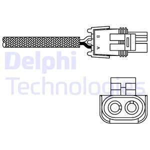 Sonda lambda DELPHI ES10989-12B1 7700860246