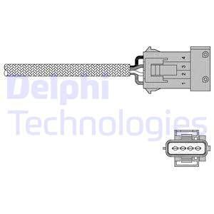 Sonda lambda DELPHI ES20258-12B1 1628KN