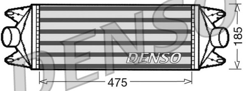 Intercooler DENSO DIT12001 504084140