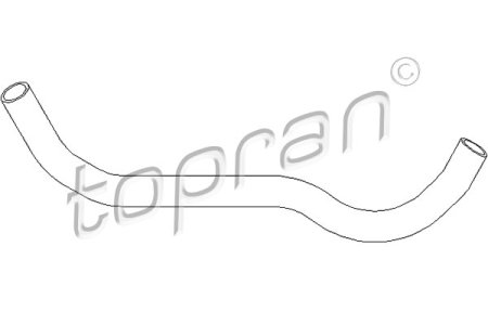 Przewód układu chłodzenia TOPRAN 103 382 321121101J