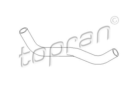 Przewód układu chłodzenia TOPRAN 102 716 191121051J