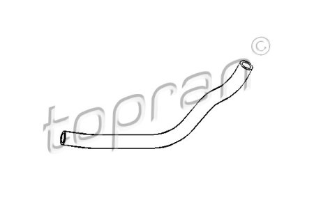 Przewód układu chłodzenia TOPRAN 102 871 191819373C