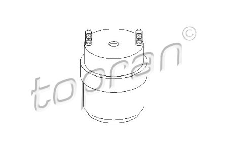 Poduszka silnika TOPRAN 107 964 7D0199132D