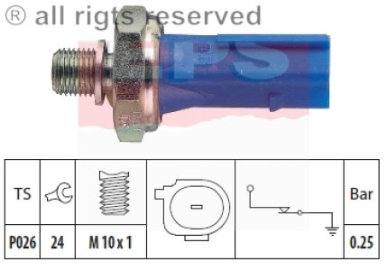Czujnik cisnienia oleju FACET 1.800.133 028919081E