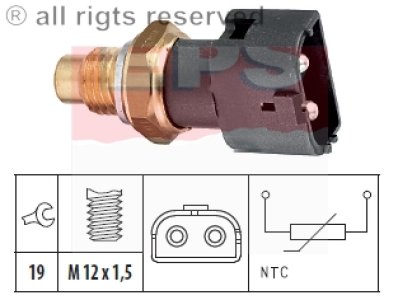 Czujnik temperatury wody FACET 1.830.109 9186773