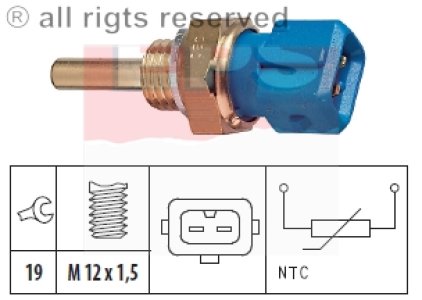 Czujnik temperatury wody FACET 1.830.128 25906041