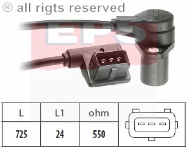 Czujnik obrotow walu korbowego FACET 1.953.064 12141713007