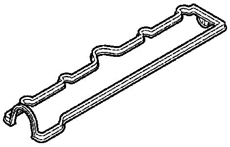 Uszczelka pokrywy zaworów/ pokrywa wydechowa ELRING 198.080 638736