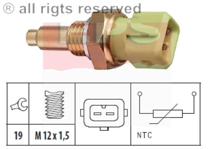 Czujnik temperatury wody FACET 1.830.220 46414596
